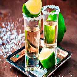 coctel con poco tequila